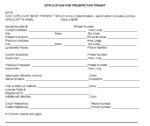 Nebraska Rental Application Form
